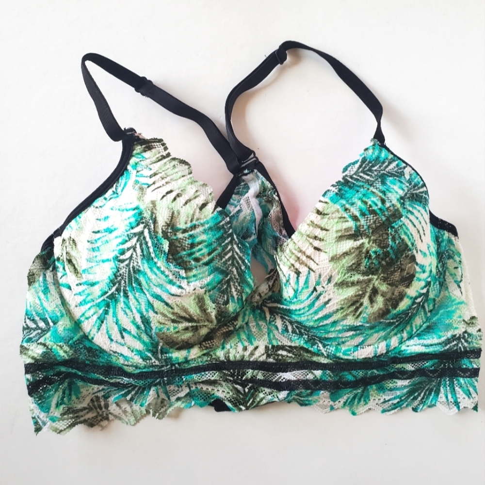 Victoria's Secret tropical push-up bralette